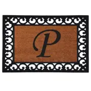 180041925P Monogram Insert Doormat 19" x 25" (Letter P)