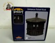 Bachmann 44-0535B Scenecraft Entrance Ticket Kiosk Black - OO Gauge