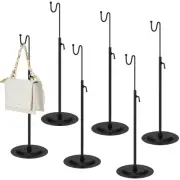 6 Pcs Bag Display Stands Purse Display Stand Adjustable Height Handbag Holder...