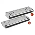 EASTTOP 24Hole Double-Sided Harmonica Tremolo Diatonic Harmonica Blues Harp C&G