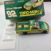 2005 ACTION 1/24 DIECAST KEVIN HARVICK #92 YARD-MAN (AUTOGRAPHED) TRUCK NEW