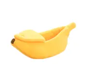 Banana Cat Bed, Pet Bed, Pet Bed For Cats, Lovely Pet Supplies for Cats Kittens Rabbit Small Dogs, Yellow