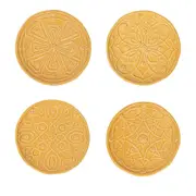 Juliska Jardins Du Monde Assorted Side/Cocktail Plates, Set of 4