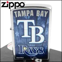 在飛比找PChome24h購物優惠-【ZIPPO】美系~MLB美國職棒大聯盟-美聯-Tampa 