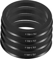 Wheel Ring Hub Centric Rings Set of 4 Fitment for Car Models Improve Stability and Aesthetics