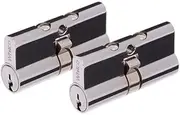 2 x Whitco Security Screen Door Cylinder 5 pin Barrel 4 Keys keyed Alike