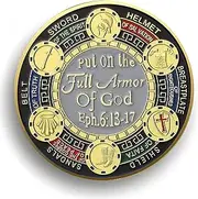 Put On The Full Armor EPH.6:13-17 Challenge Coin