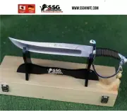 Laguiole Handmade Champagne Sabre Sword Limited Edition With Stand And Box