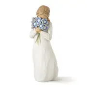 Willow Tree Figurine Forget Me Not Girl with Flowers By Susan Lordi 26454