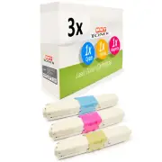 3x MWT Toner for OKI MC-562-DNW C-330-DN MC-562-DN C-510-DN C-531-DN MC-352-DN