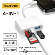 USB C to Micro SD TF Card Reader USB-C to Camera Card Adapter for iPad Pro