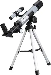 LOORGVEL Astronomical Refractor Telescope for Beginners Portable Stargazing Scope with Tripod for Adults Present for Astronomy Enthusiasts