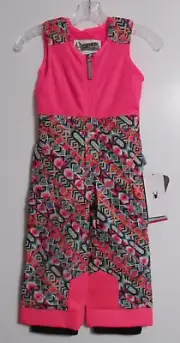 Little Girl's Kids Spyder Bitsy Sparkle Insulated Snow/Ski Pants Pink Size 4