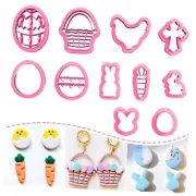 Polymer Clay Cutters, Easter Polymer Clay Cutters for Earrings Making, 11