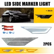 Switchback Sequential Turn Signal LED Side Marker Light For Honda Civic Lamp B
