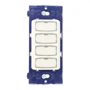UNIVERSAL-DOUGLAS WR-8604 4-SWITCH MODULE, 2-WIRE, REVERSIBLE POLARITY, 24V, 3A