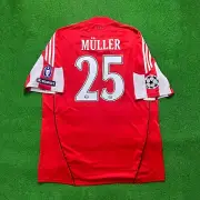 Tomas Muller 10-11 Bayeren Munchen Home Jersey Adidas Authentic UEFA Champions