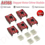 5Pcs A4988 Driver Module StepStick Stepper Motor Driver For Reprap 3D Printer