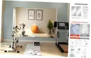 Gym Mirror 2PCSx55x16inch, Easy Install Wall Mounted Large Frameless Mirror,