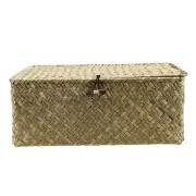 Storage Cubes with Lid Containers Clothes Bins Woven Basket Baby