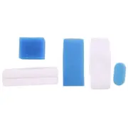 5Pcs/Set HEPA Filter Kit For Thomas Twin Genius 787203 Vacuum Cleaner Parts New white