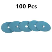 100 Pack 36 Grit 4.5Inch x7/8Inch Zirconia Resin Fiber Sanding & Grinding Discs
