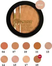 [Astra makeup] Astra Bronze Skin - Compact Bronzing Powder 14 Hazelnut