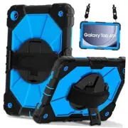 Case for Samsung Galaxy Tab A9+ 11 Inch 2023 (X210/X216/X218), Heavy Black/Blue