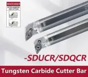 Cutter Bar CNC Lathe Internal Tungsten Turning Tool C10K/C12M/C16Q SDQCR/SDUCR