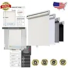Cordless Roller Shades - Blackout Blinds with Thermal Insulation 37"W x 72"H