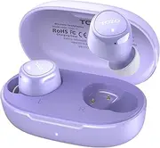 TOZO New Upgrade E1 Wireless Earbuds Build in Mic Clear Calls Ergonomic Light-Weight Bluetooth 5.3 in Ear Headphones IPX6 Waterproof Premium Stereo Sound Headset 30H Playtime with 32 EQs via APP