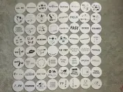 Narragansett Beer 2022-2024 Full set of 64 Rebus Puzzle Coasters Rhode Island