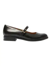 [Easy Steps] Gabriel Flat Shoes in Black Leather