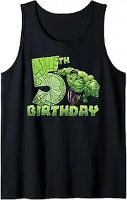 [Marvel] Avengers Hulk Smash 5th Birthday Tank Top