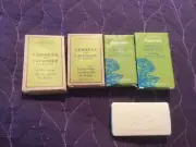 5 Crabtree & Evelyn NATURALS BOTANICAL Bath Face soaps +verbena lavender