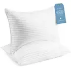 Queen/Standard Size Memory Foam (Adjustable Fill) Bed Pillows Set of 2 - Cool...