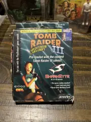 Tomb Raider III interAct Shark Byte Keycard PlayStation 1 PS1 Memory Card