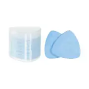 10pcs Tailors Chalk, Triangle Sewing Chalk, Washable Fabric Marker, Blue