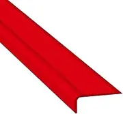 Stair Nosing Edge Trim, Rubber Tread Protector, Self-Adhesive Non-Slip Anti-Collision Step Trim Strips for Indoor and Outdoor Stair Steps, Waterproof Flame Resistant,Red,196.85in