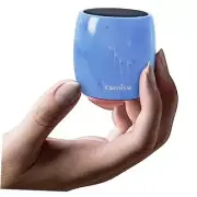 Small Bluetooth Speaker, Mini Speaker with Robust Bass and Stereo Sky blue