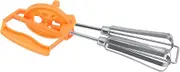 Egg Beater, Stainless Steel Hand Crank High Efficiency Manual Hand Mixer for Cooking (12)