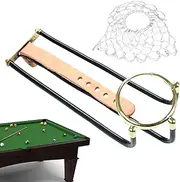 Pool Table Pocket Rail,Replacement Billiards Table Net Bags Rail | Wear Resistant Pool Catch Mesh Bag for Professionals Enthusiasts and Beginners