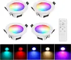 Spotlights Ceiling Dimmable RGBCW CCT Home KTV Lamps 1-10pcs 5W Led Downlights
