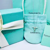 在飛比找PopChill優惠-[二手] TIFFANY&Co 耶穌十字架純銀項鍊