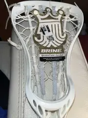 NEW Brine Quantum Superlite Head Lacrosse LAX White WITH TAGS