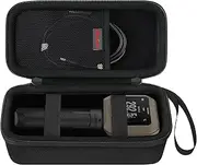 Elonbo Carrying Case for Garmin Xero C1 Pro Ballistic Precision Chronograph, Range Shooting Chronograph Travel Bag, Xero C1 Pro Chronograph Cover Holder, Pocket Fits Charging Adapters Tripod, Black