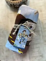 Pottery Barn Kids Disney Pixar Toy Story Kid Beach Towel Mono “Barrett” NWT OB!