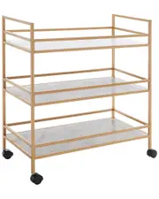 Safavieh Idria 3 Tier Bar Cart