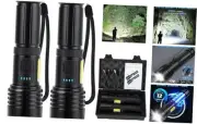 Rechargeable LED Flashlights High Lumens,990,000 Lumens Super Bright