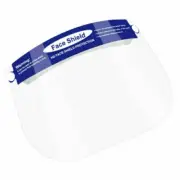 5 PCS Kids Children Full Face Shield Anti-Splash Anti-Fog Shop School-BLUE